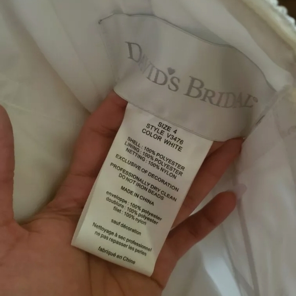 David's bridal wedding gown - Picture 6 of 9